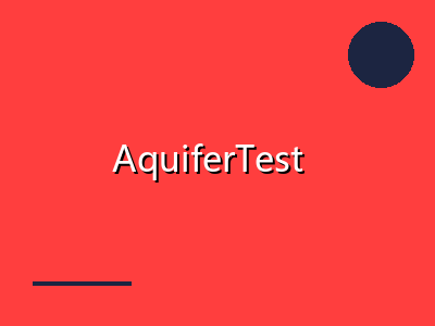AquiferTest 12 抽水试验分析