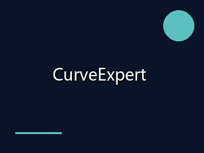 CurveExpert 曲线拟合软件