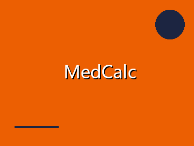 MedCalc 23.5 医学统计