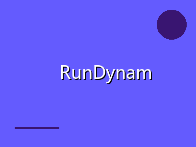 RunDynam 3.8.1