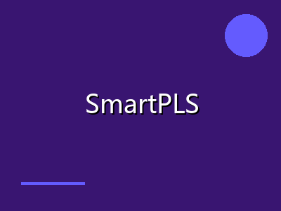 SmartPLS 4.0 偏最小二乘法