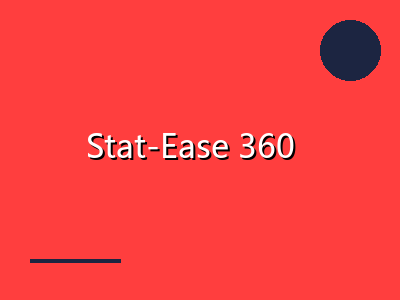Stat-Ease 360 DOE软件