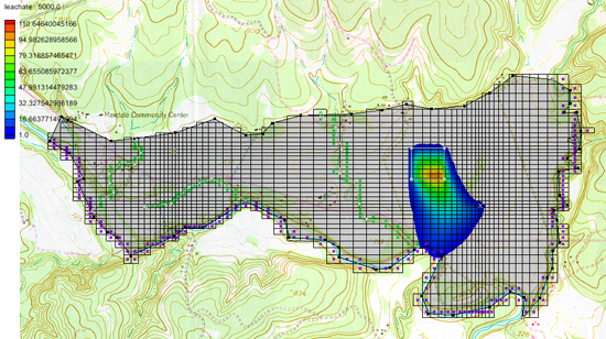 MT3DMS 三维地下水溶质输运建模